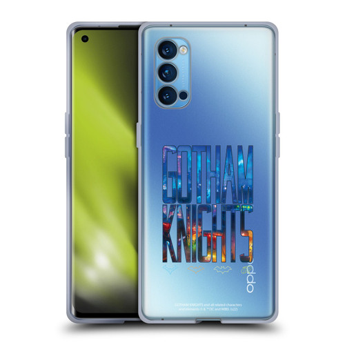 Gotham Knights Character Art Logo Soft Gel Case for OPPO Reno 4 Pro 5G