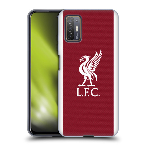 Liverpool Football Club 2023/24 Home Kit Soft Gel Case for HTC Desire 21 Pro 5G