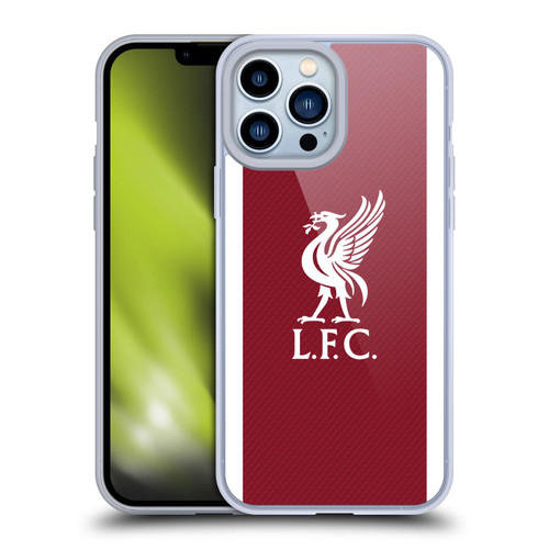 Liverpool Football Club 2023/24 Home Kit Soft Gel Case for Apple iPhone 13 Pro Max