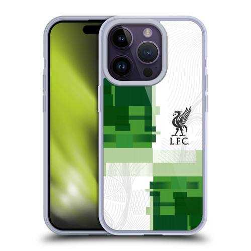 Liverpool Football Club 2023/24 Away Kit Soft Gel Case for Apple iPhone 14 Pro