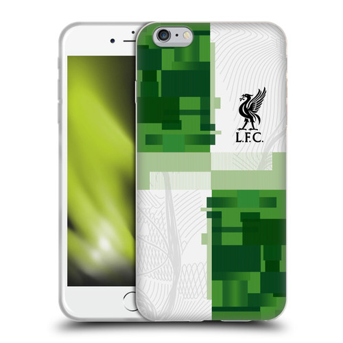 Liverpool Football Club 2023/24 Away Kit Soft Gel Case for Apple iPhone 6 Plus / iPhone 6s Plus