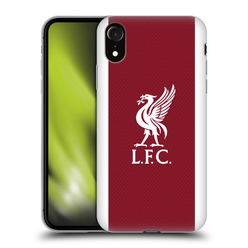 Liverpool Football Club 2023/24 Home Kit Soft Gel Case for Apple iPhone XR