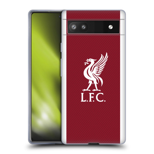 Liverpool Football Club 2023/24 Home Kit Soft Gel Case for Google Pixel 6a
