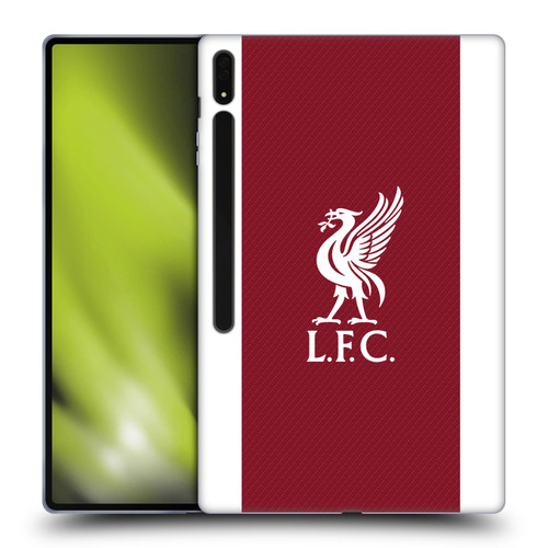 Liverpool Football Club 2023/24 Home Kit Soft Gel Case for Samsung Galaxy Tab S8 Ultra