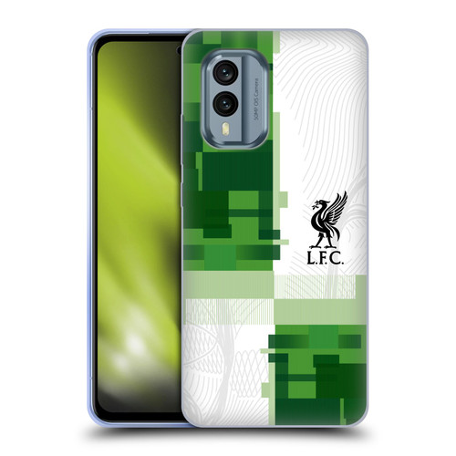 Liverpool Football Club 2023/24 Away Kit Soft Gel Case for Nokia X30