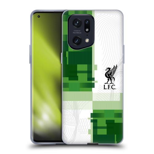 Liverpool Football Club 2023/24 Away Kit Soft Gel Case for OPPO Find X5 Pro