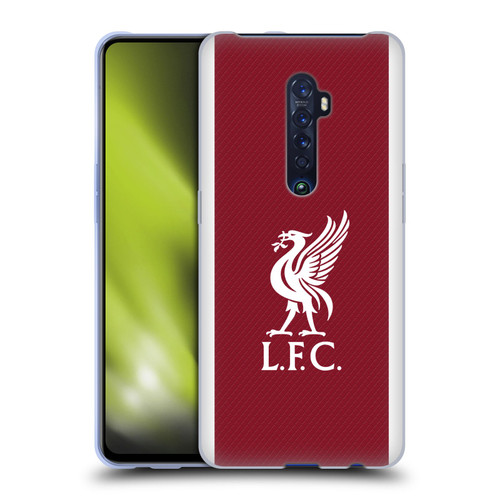 Liverpool Football Club 2023/24 Home Kit Soft Gel Case for OPPO Reno 2