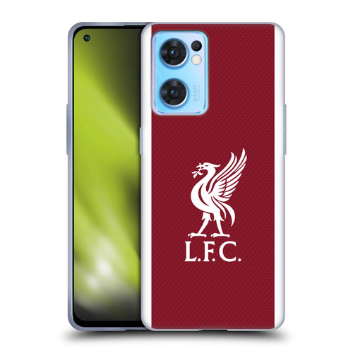 Liverpool Football Club 2023/24 Home Kit Soft Gel Case for OPPO Reno7 5G / Find X5 Lite