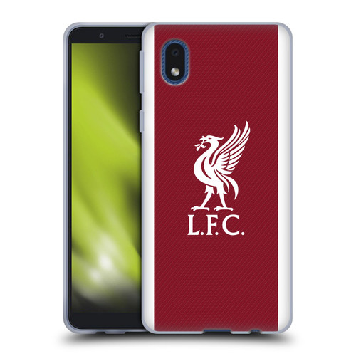 Liverpool Football Club 2023/24 Home Kit Soft Gel Case for Samsung Galaxy A01 Core (2020)