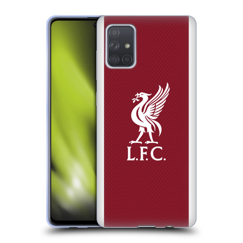 Liverpool Football Club 2023/24 Home Kit Soft Gel Case for Samsung Galaxy A71 (2019)