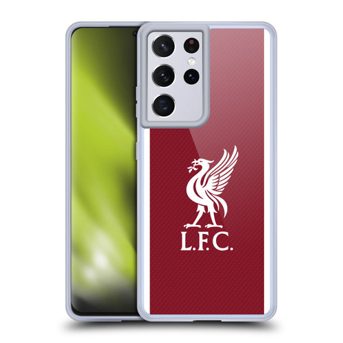 Liverpool Football Club 2023/24 Home Kit Soft Gel Case for Samsung Galaxy S21 Ultra 5G