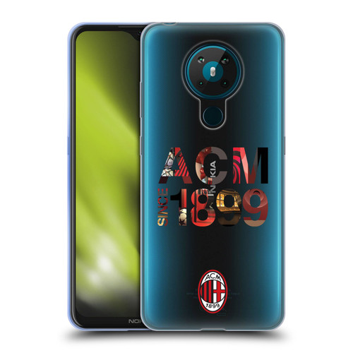 AC Milan Adults 1899 Soft Gel Case for Nokia 5.3