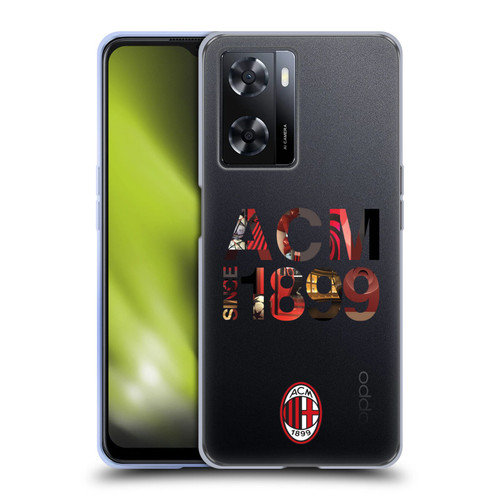 AC Milan Adults 1899 Soft Gel Case for OPPO A57s