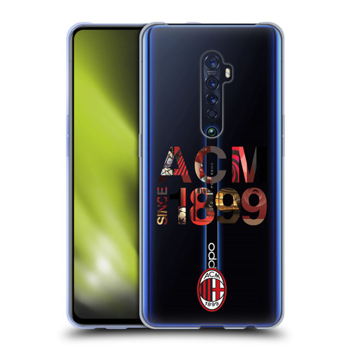 AC Milan Adults 1899 Soft Gel Case for OPPO Reno 2