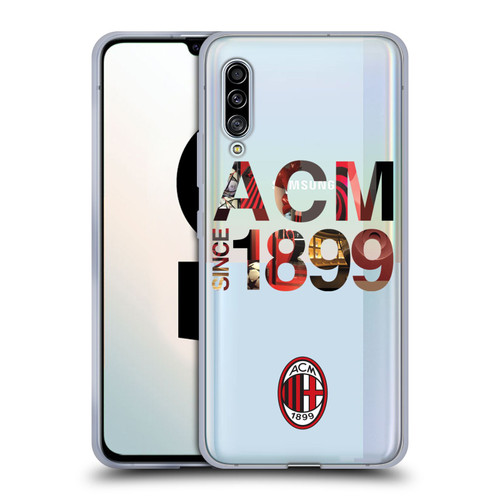 AC Milan Adults 1899 Soft Gel Case for Samsung Galaxy A90 5G (2019)