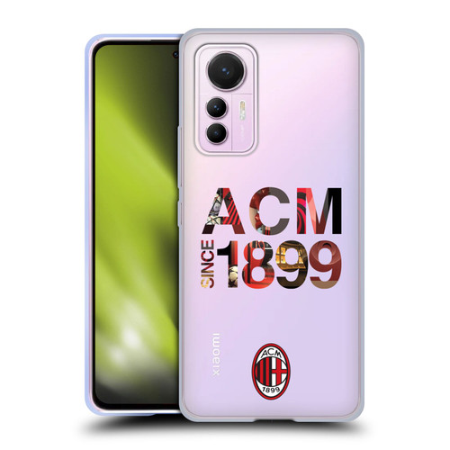 AC Milan Adults 1899 Soft Gel Case for Xiaomi 12 Lite
