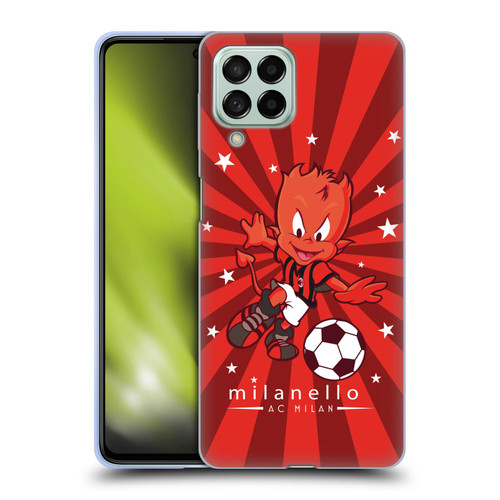 AC Milan Children Milanello 2 Soft Gel Case for Samsung Galaxy M53 (2022)