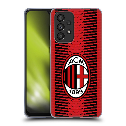 AC Milan 2023/24 Crest Kit Home Soft Gel Case for Samsung Galaxy A33 5G (2022)