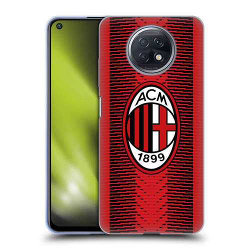 AC Milan 2023/24 Crest Kit Home Soft Gel Case for Xiaomi Redmi Note 9T 5G