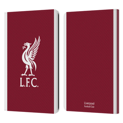 Liverpool Football Club 2023/24 Home Kit Leather Book Wallet Case Cover For Amazon Kindle Paperwhite 1 / 2 / 3