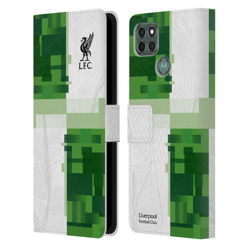 Liverpool Football Club 2023/24 Away Kit Leather Book Wallet Case Cover For Motorola Moto G9 Power