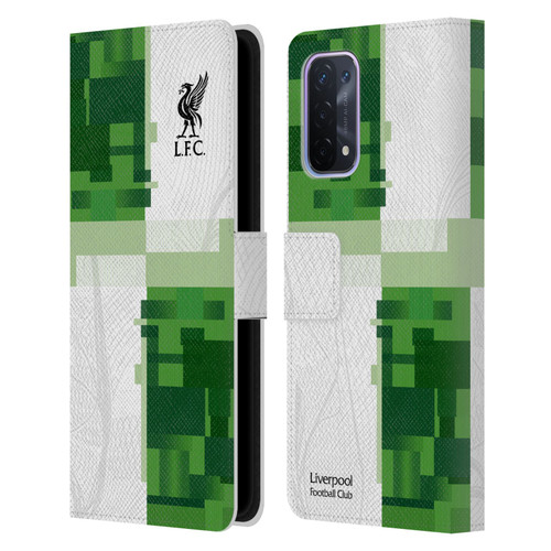 Liverpool Football Club 2023/24 Away Kit Leather Book Wallet Case Cover For OPPO A54 5G