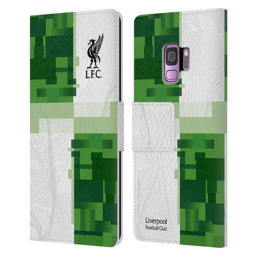 Liverpool Football Club 2023/24 Away Kit Leather Book Wallet Case Cover For Samsung Galaxy S9