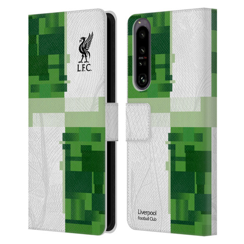 Liverpool Football Club 2023/24 Away Kit Leather Book Wallet Case Cover For Sony Xperia 1 IV