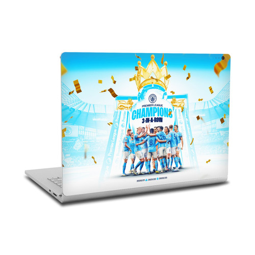 Manchester City Man City FC 2023 Champions Team Poster Vinyl Sticker Skin Decal Cover for Microsoft Surface Book 2