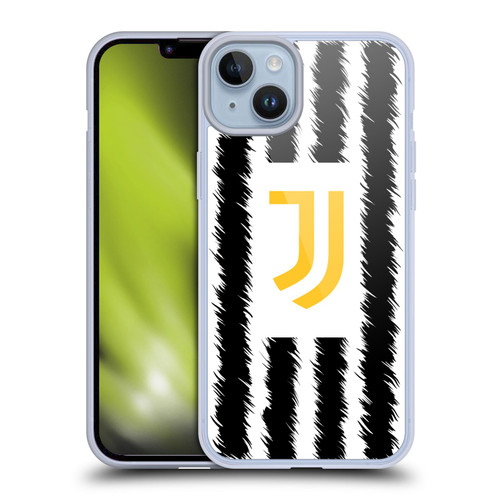 Juventus Football Club 2023/24 Match Kit Home Soft Gel Case for Apple iPhone 14 Plus