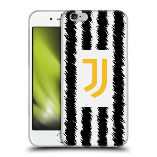 Juventus Football Club 2023/24 Match Kit Home Soft Gel Case for Apple iPhone 6 / iPhone 6s