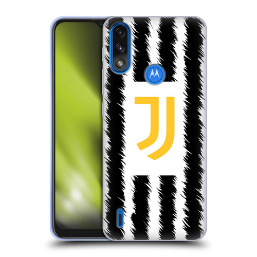 Juventus Football Club 2023/24 Match Kit Home Soft Gel Case for Motorola Moto E7 Power / Moto E7i Power