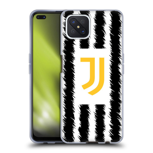 Juventus Football Club 2023/24 Match Kit Home Soft Gel Case for OPPO Reno4 Z 5G