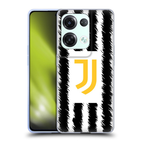 Juventus Football Club 2023/24 Match Kit Home Soft Gel Case for OPPO Reno8 Pro