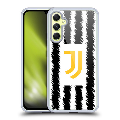Juventus Football Club 2023/24 Match Kit Home Soft Gel Case for Samsung Galaxy A34 5G