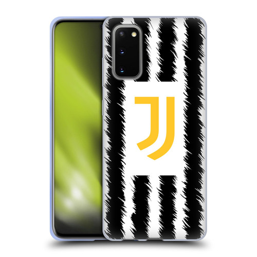Juventus Football Club 2023/24 Match Kit Home Soft Gel Case for Samsung Galaxy S20 / S20 5G