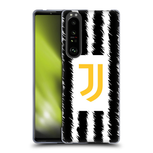 Juventus Football Club 2023/24 Match Kit Home Soft Gel Case for Sony Xperia 1 III