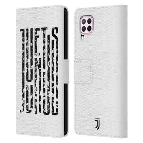 Juventus Football Club Graphic Logo  Fans Leather Book Wallet Case Cover For Huawei Nova 6 SE / P40 Lite
