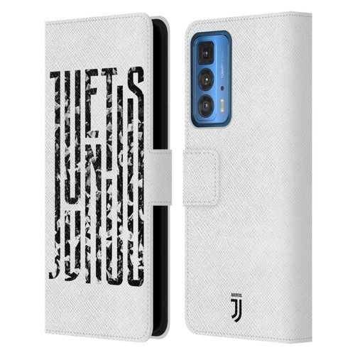 Juventus Football Club Graphic Logo  Fans Leather Book Wallet Case Cover For Motorola Edge 20 Pro