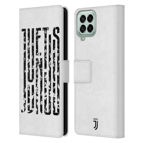 Juventus Football Club Graphic Logo  Fans Leather Book Wallet Case Cover For Samsung Galaxy M33 (2022)