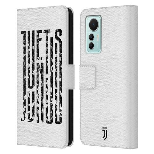 Juventus Football Club Graphic Logo  Fans Leather Book Wallet Case Cover For Xiaomi 12 Lite