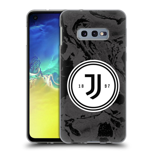 Juventus Football Club Art Monochrome Marble Logo Soft Gel Case for Samsung Galaxy S10e
