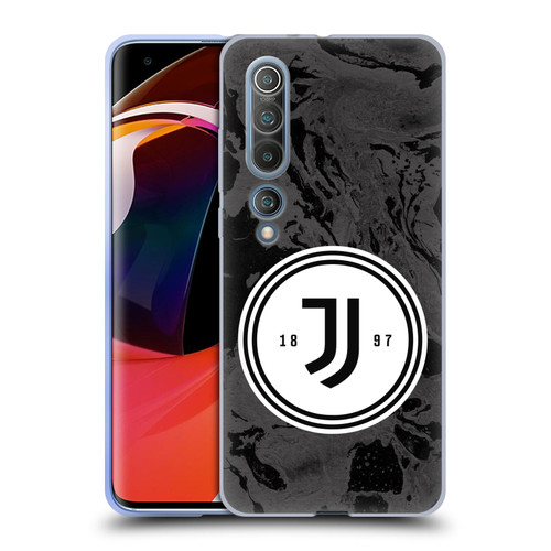 Juventus Football Club Art Monochrome Marble Logo Soft Gel Case for Xiaomi Mi 10 5G / Mi 10 Pro 5G
