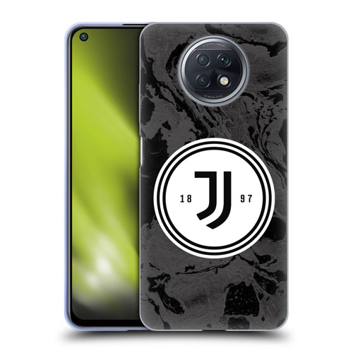 Juventus Football Club Art Monochrome Marble Logo Soft Gel Case for Xiaomi Redmi Note 9T 5G
