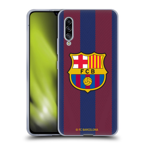 FC Barcelona 2023/24 Crest Kit Home Soft Gel Case for Samsung Galaxy A90 5G (2019)