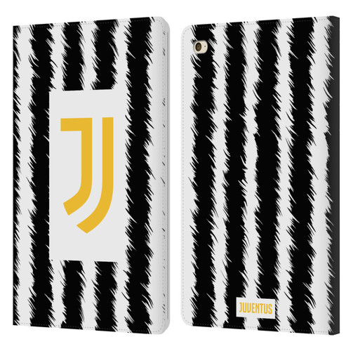 Juventus Football Club 2023/24 Match Kit Home Leather Book Wallet Case Cover For Apple iPad mini 4