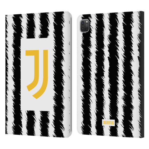 Juventus Football Club 2023/24 Match Kit Home Leather Book Wallet Case Cover For Apple iPad Pro 11 2020 / 2021 / 2022