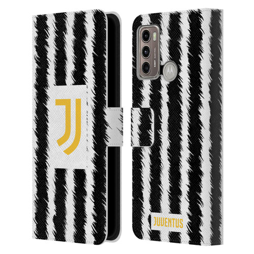 Juventus Football Club 2023/24 Match Kit Home Leather Book Wallet Case Cover For Motorola Moto G60 / Moto G40 Fusion