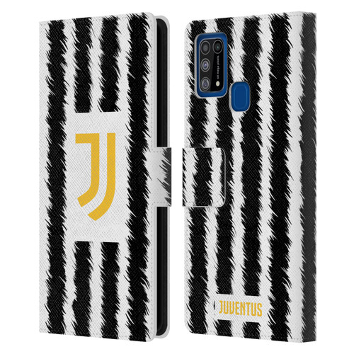 Juventus Football Club 2023/24 Match Kit Home Leather Book Wallet Case Cover For Samsung Galaxy M31 (2020)