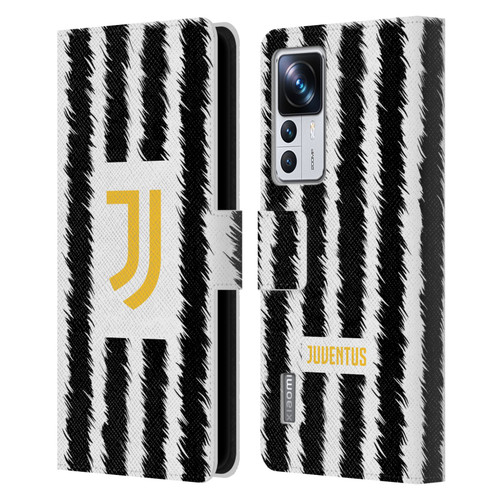 Juventus Football Club 2023/24 Match Kit Home Leather Book Wallet Case Cover For Xiaomi 12T Pro